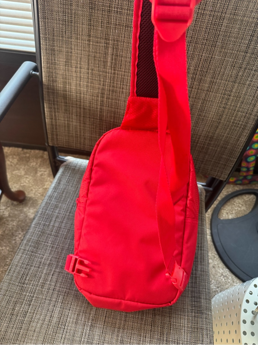 Reebok Sling Mini Backpack Red & White - Picture 8 of 16
